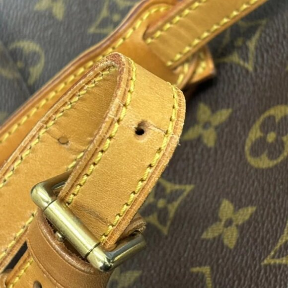 LOUIS VUITTON Jeune Fille MM Shoulder Bag Monogram Leather Brown - Picture 11 of 16